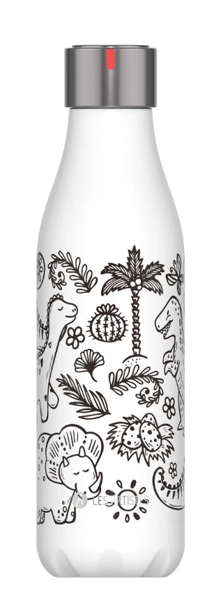 Θερμός Les Artistes Dino Draw 500ml για χρωματισμό με μαρκαδόρους